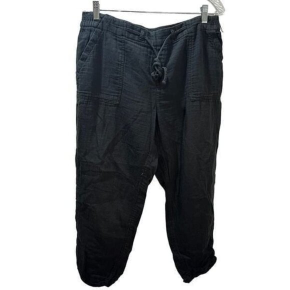Old Navy Pants - OLD NAVY High-Waisted Cropped‎ Wide-Leg Pants for Women Large